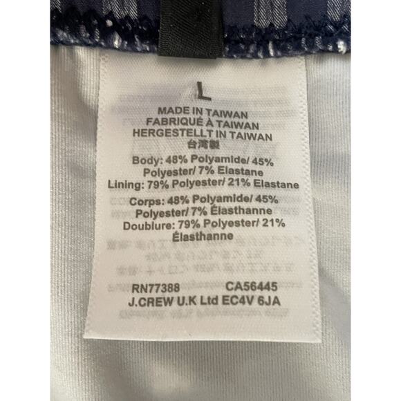 J. Crew Swim Bikini Bottom Multicolor Plaid Seersucker Swimwear - Picture 8 of 8